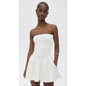 NWT! RESA Mackie Mini Dress in White Size Large